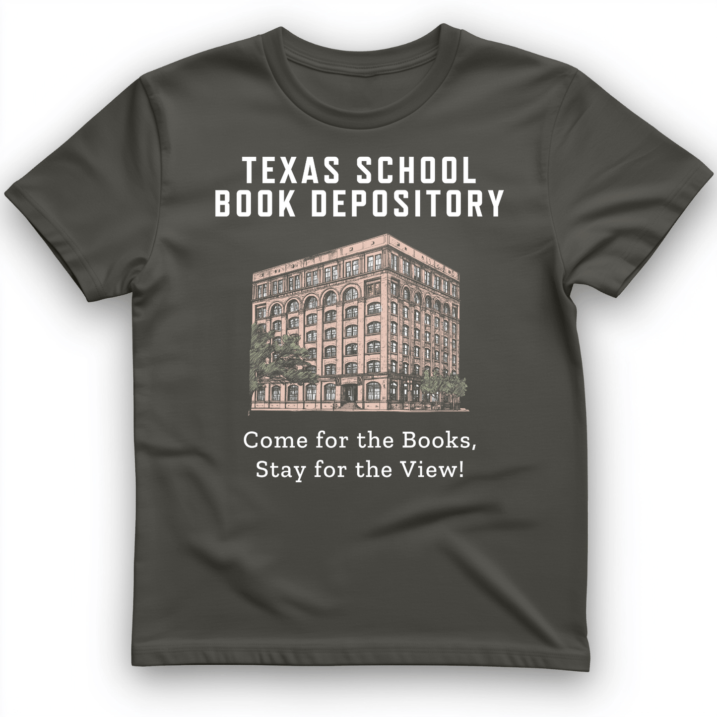 School Book Depository T-Shirt Charcoal / S