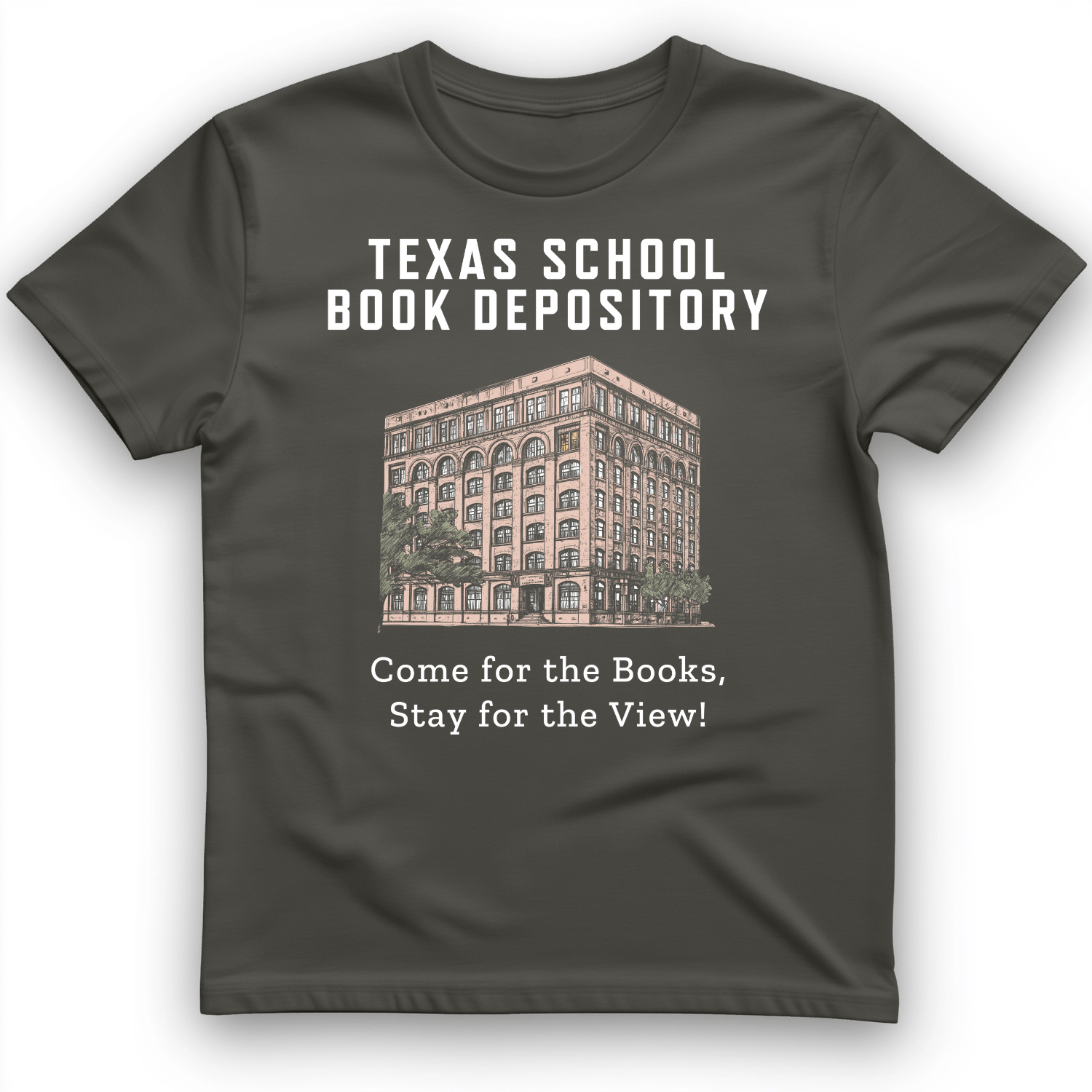 School Book Depository T-Shirt Charcoal / S