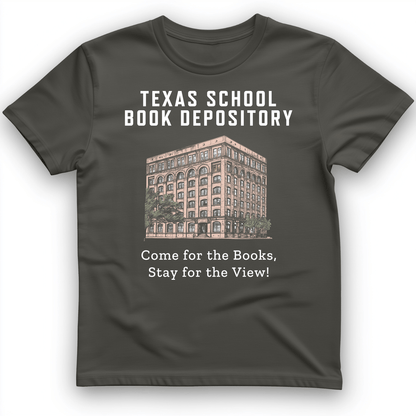 School Book Depository T-Shirt Charcoal / S