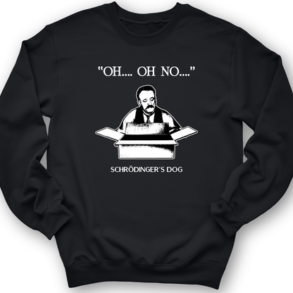 Schrodinger's Dog Crewneck Black / S