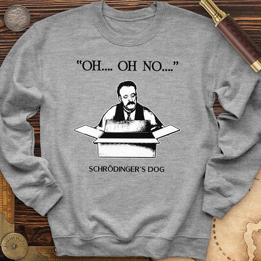 Schrodinger's Dog Crewneck Sport Grey / S