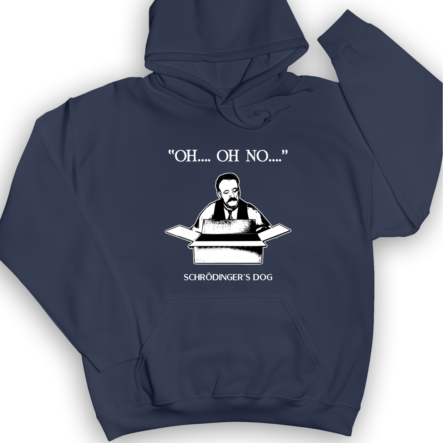 Schrodinger's Dog Hoodie Navy / S