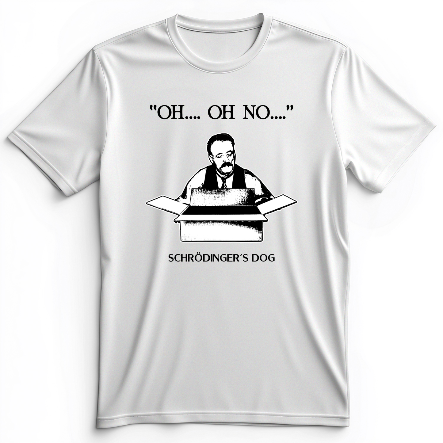 Schrodinger's Dog Premium Tee White / S