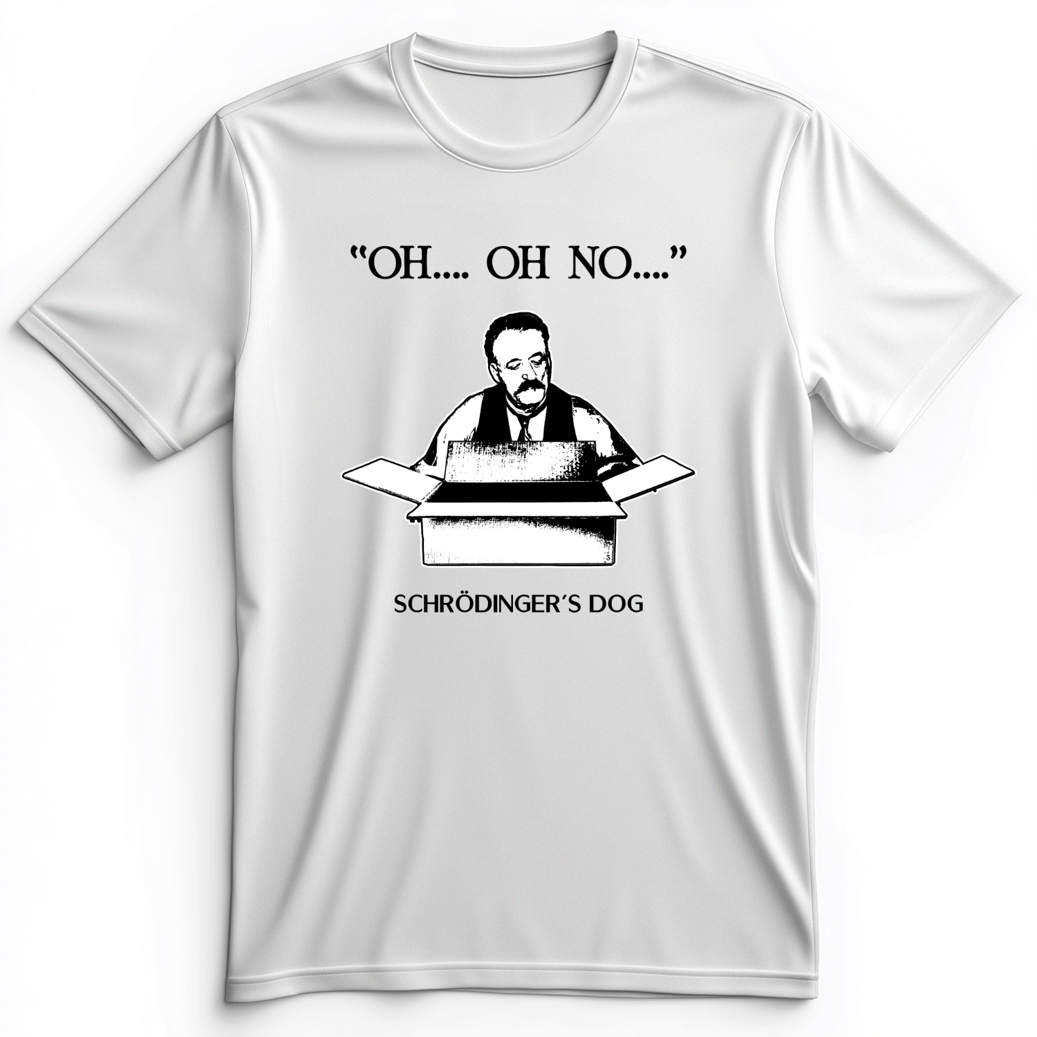 Schrodinger's Dog Premium Tee White / S
