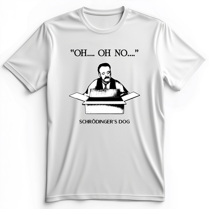 Schrodinger's Dog Premium Tee White / S