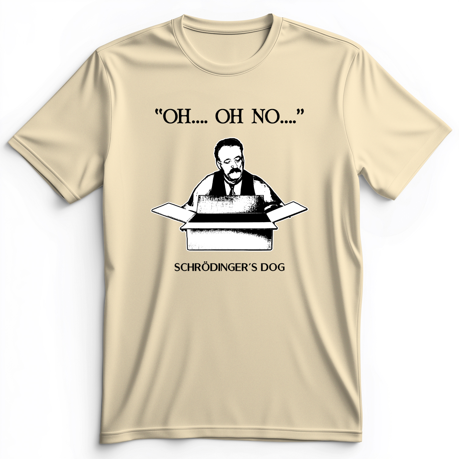 Schrodinger's Dog Premium Tee Natural / S