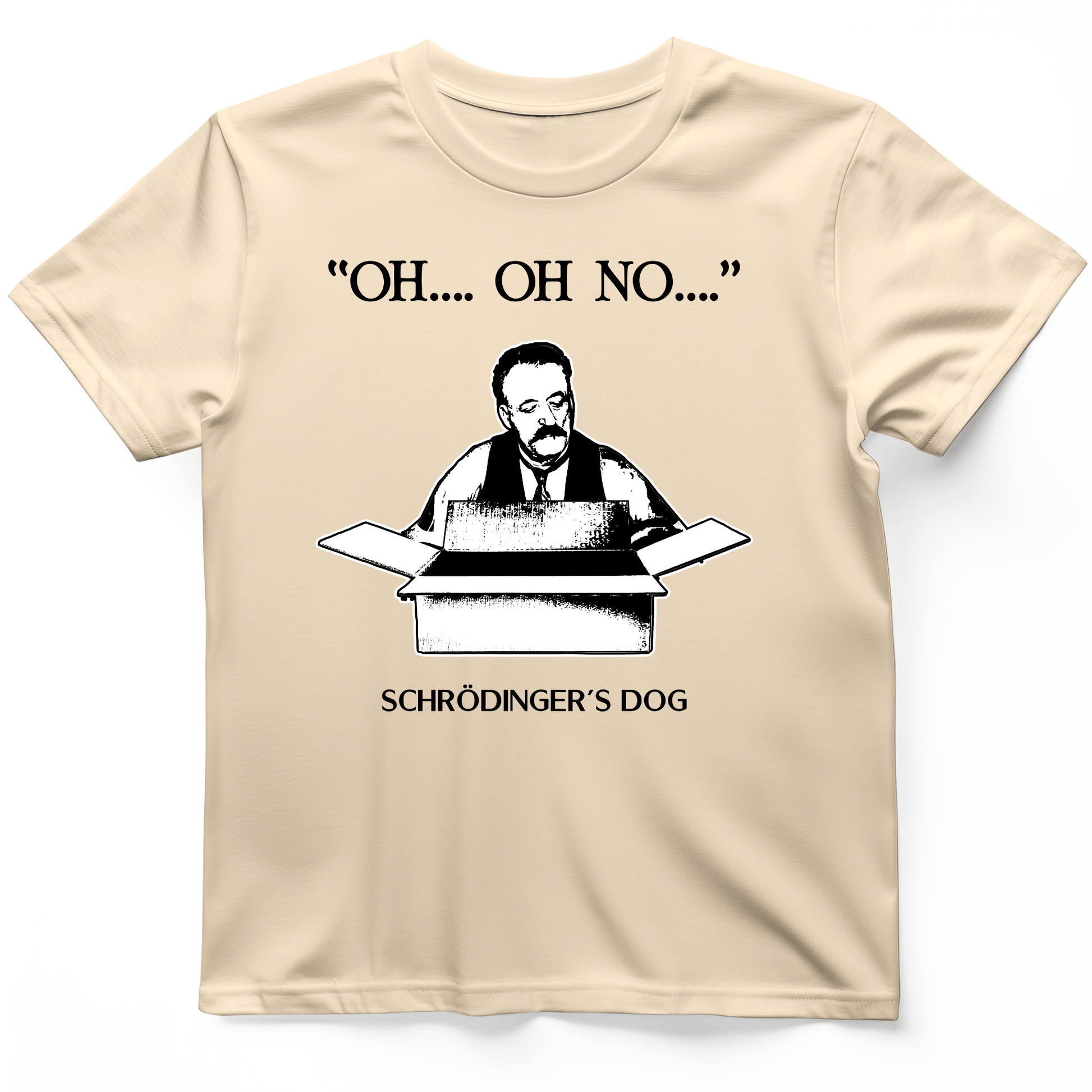 Schrodinger's Dog T-Shirt Natural / S