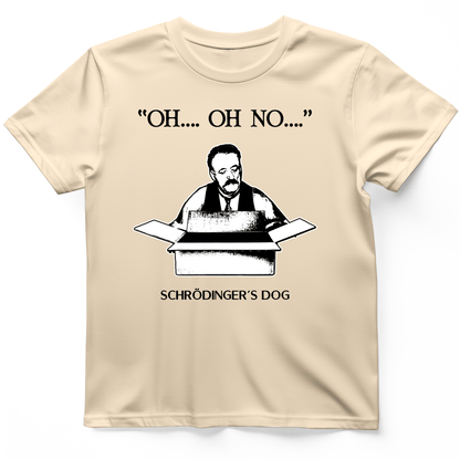 Schrodinger's Dog T-Shirt Natural / S