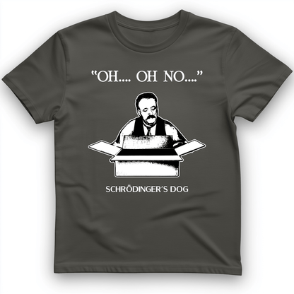 Schrodinger's Dog T-Shirt Charcoal / S