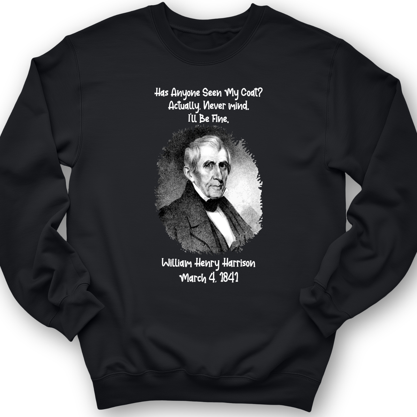 Seen My Coat Crewneck Black / S