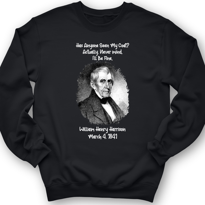 Seen My Coat Crewneck Black / S