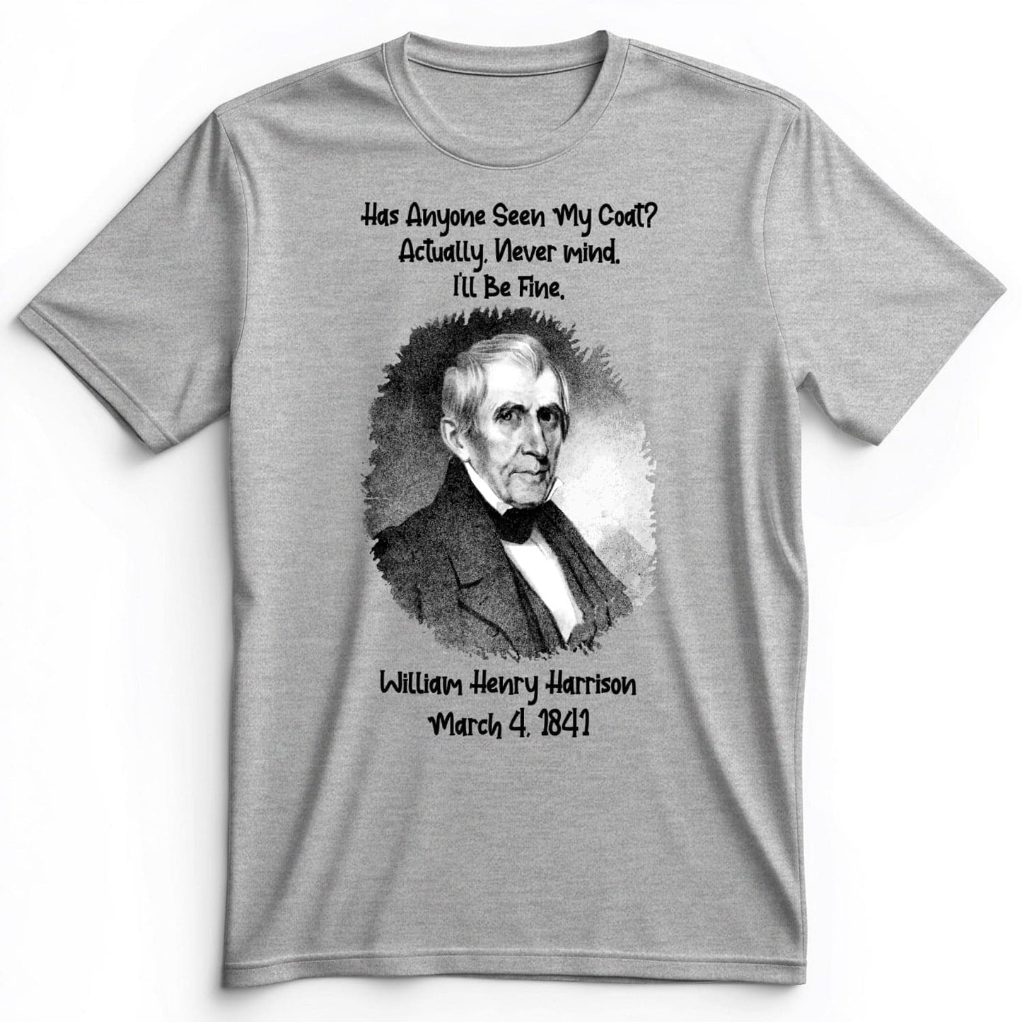 Seen My Coat Premium Tee Athletic Heather / S