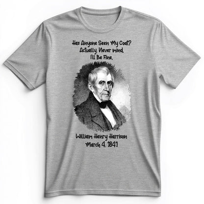 Seen My Coat Premium Tee Athletic Heather / S