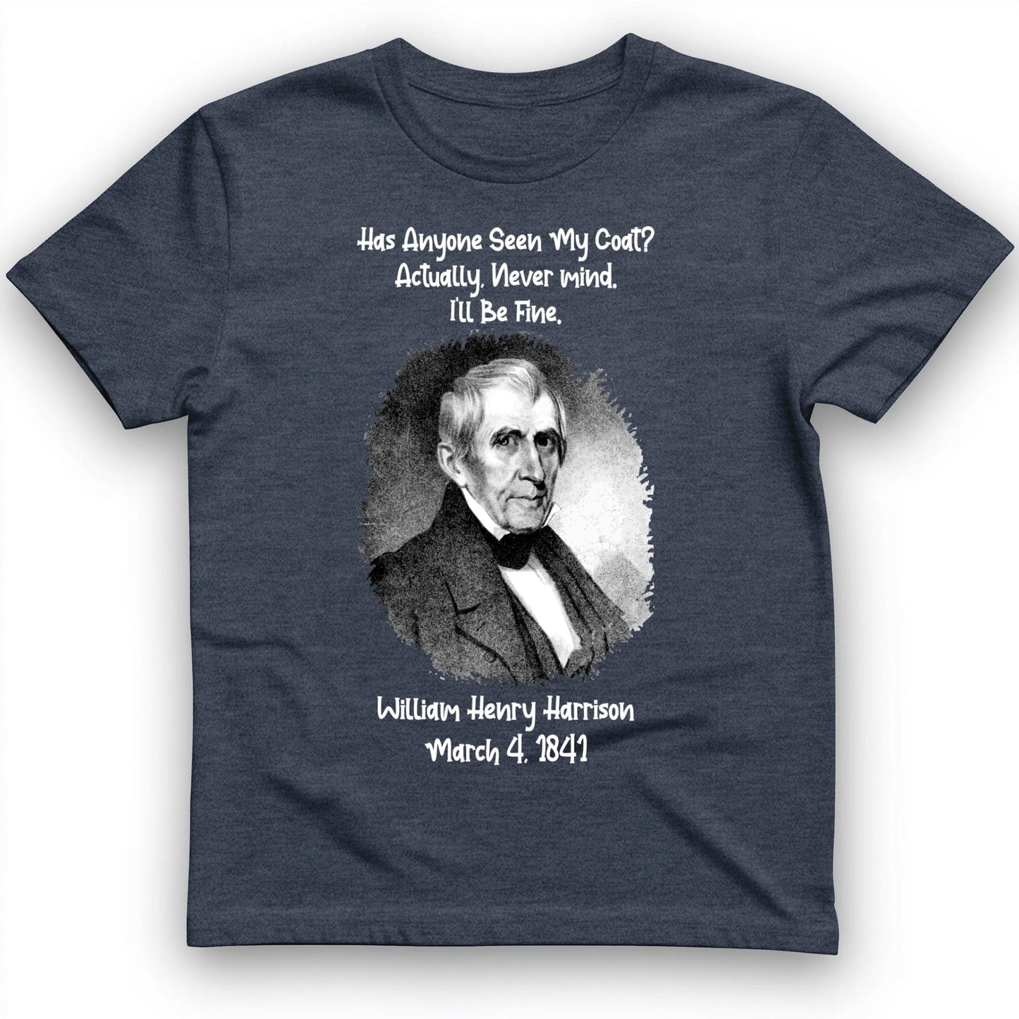 Seen My Coat T-Shirt Heather Navy / S