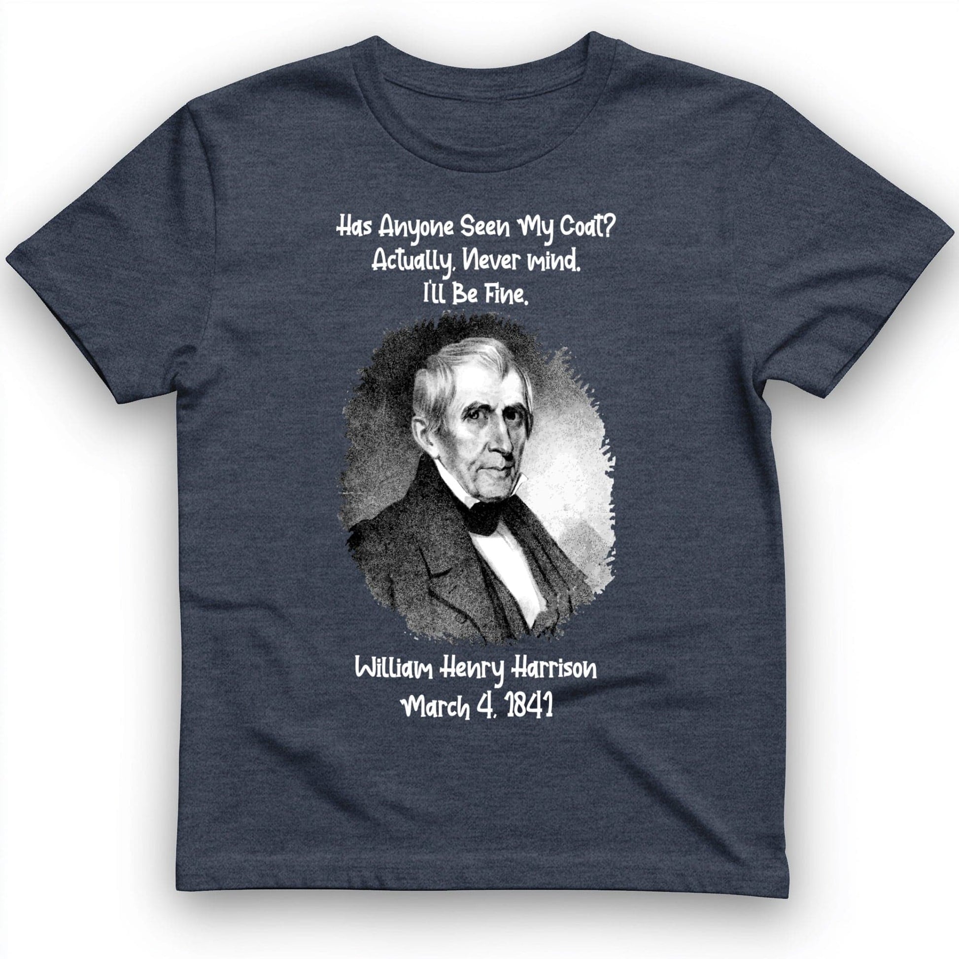 Seen My Coat T-Shirt Heather Navy / S