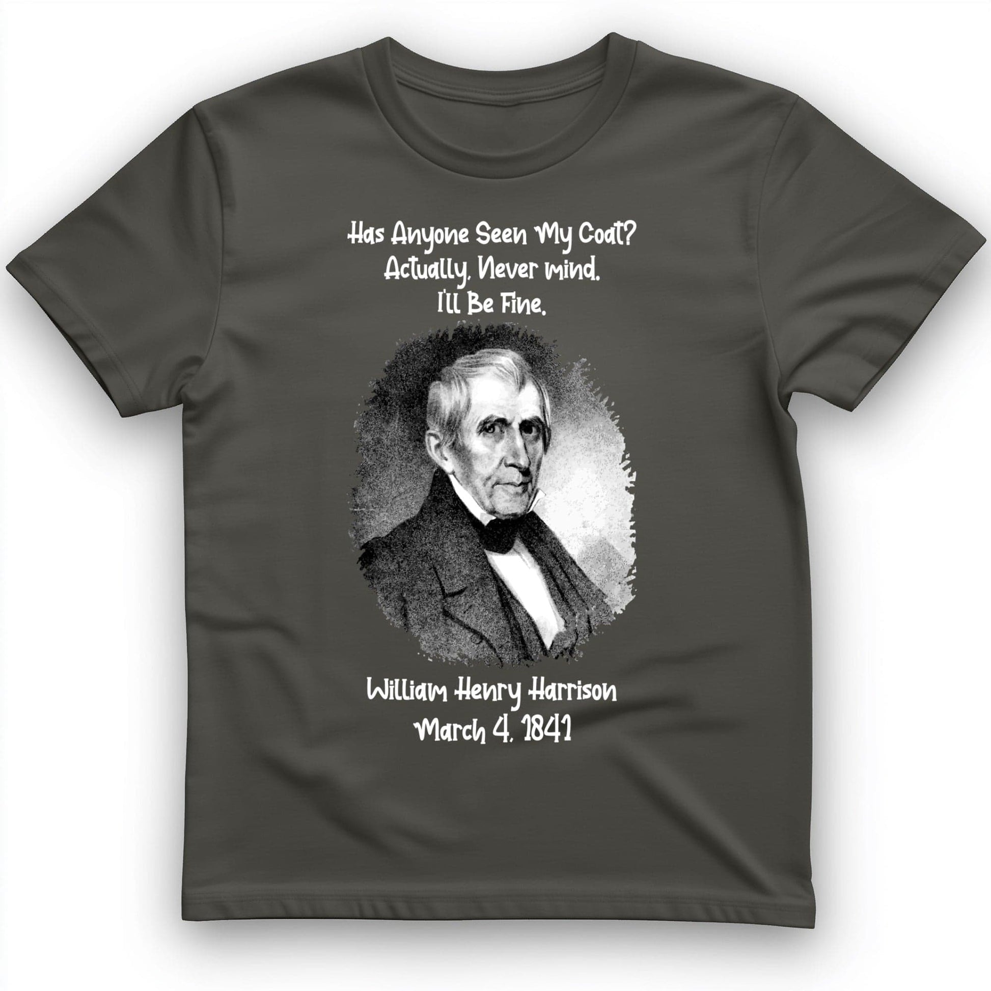 Seen My Coat T-Shirt Charcoal / S