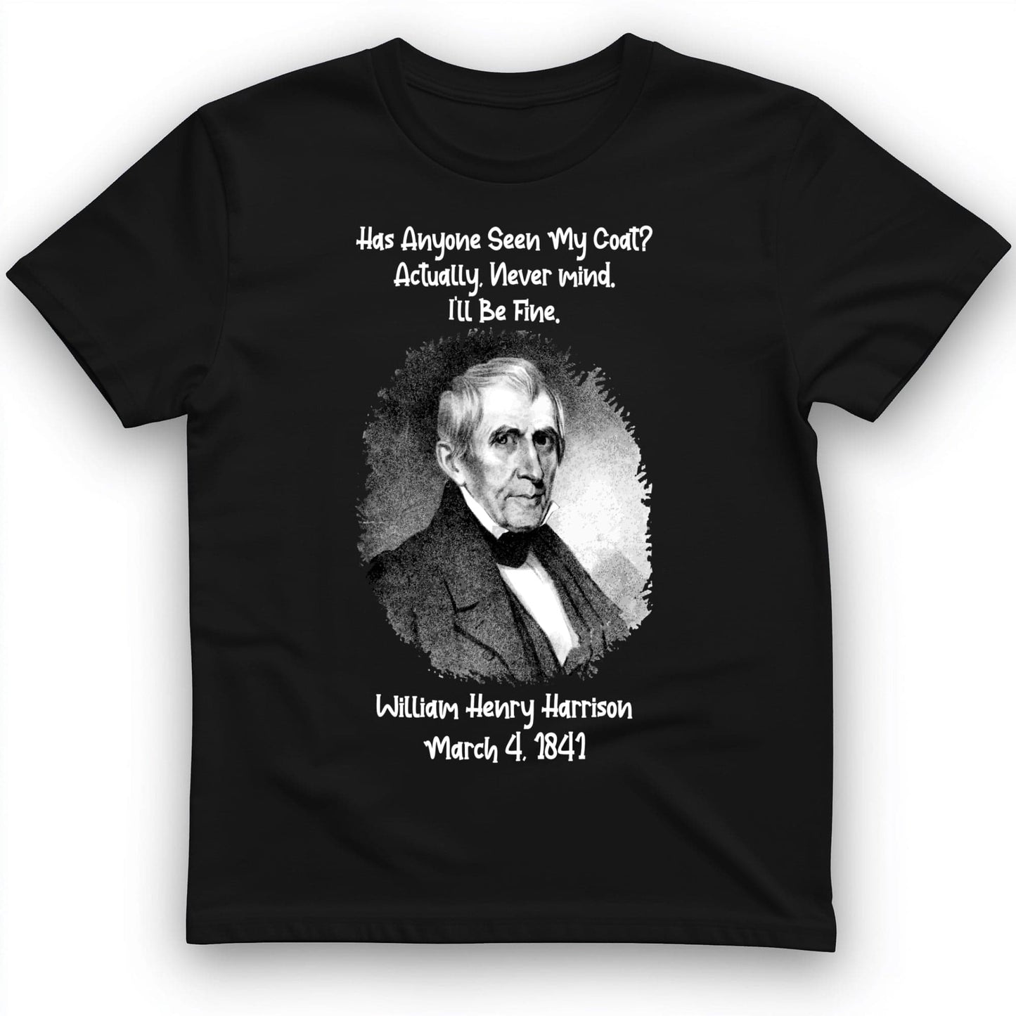 Seen My Coat T-Shirt Black / S