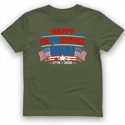 Semiquincentennial T-Shirt Military Green / S
