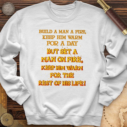 Set a Man on Fire Crewneck