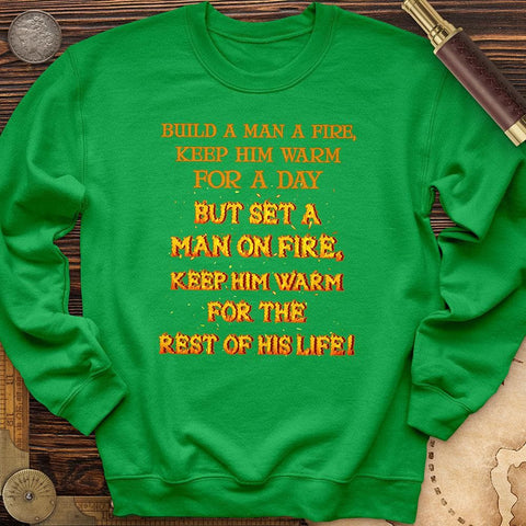 Set a Man on Fire Crewneck