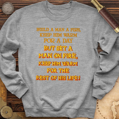 Set a Man on Fire Crewneck