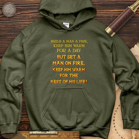 Set a Man on Fire Hoodie