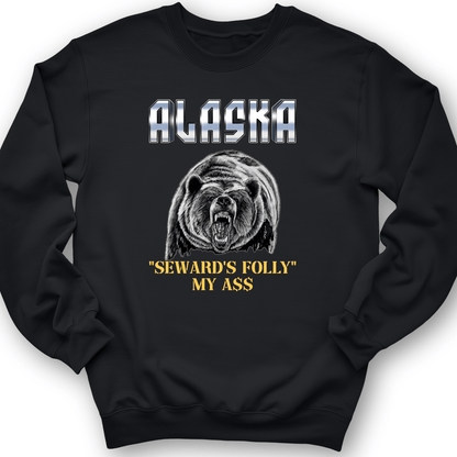 Seward's Folly Crewneck Black / S