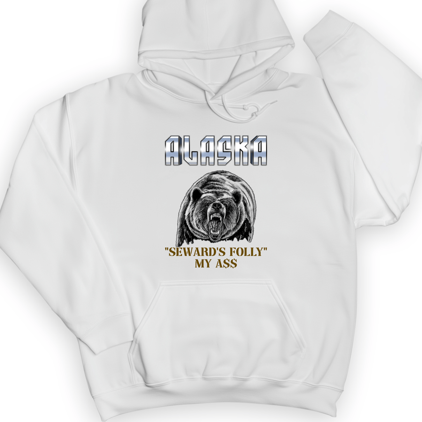 Seward's Folly Hoodie White / S