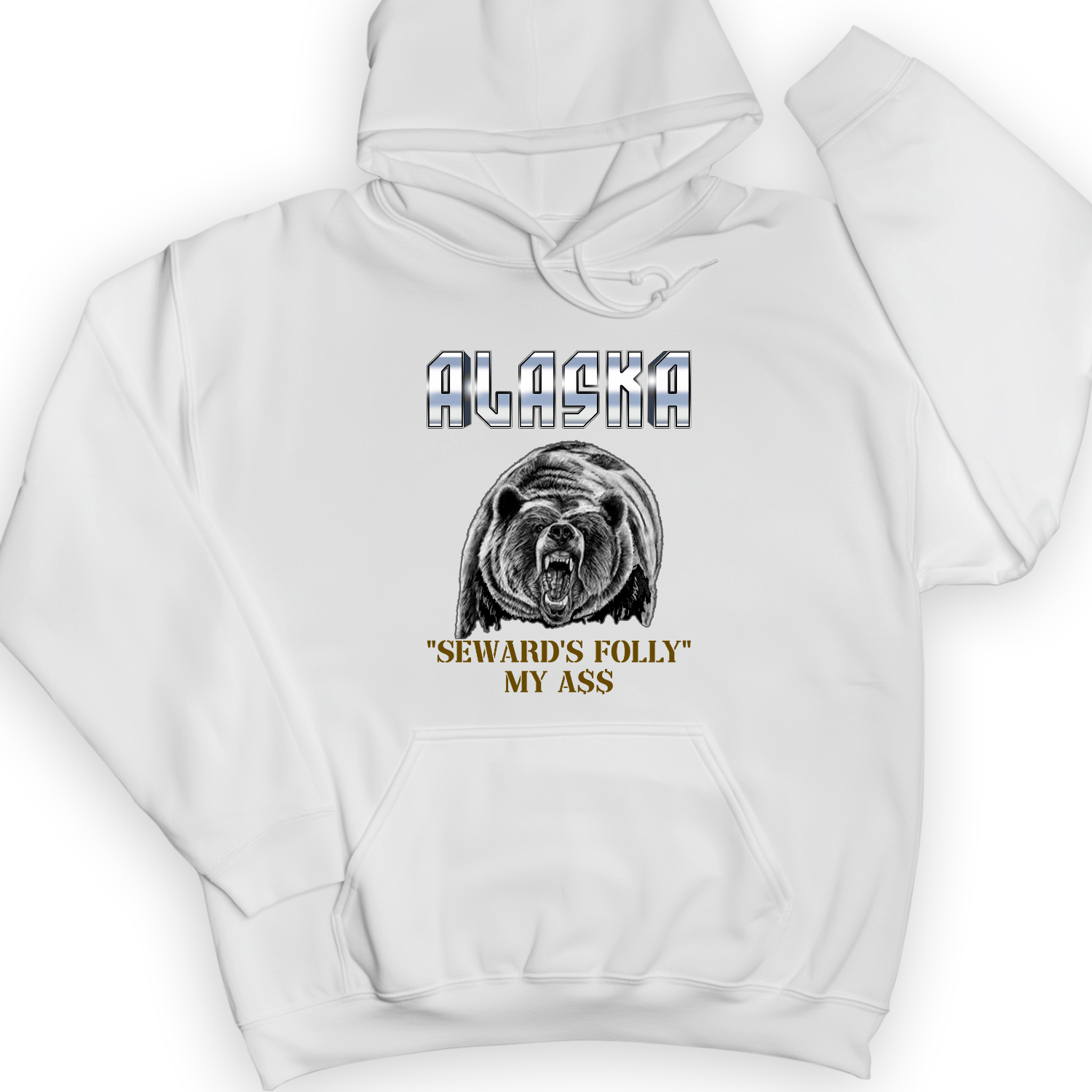 Seward's Folly Hoodie White / S