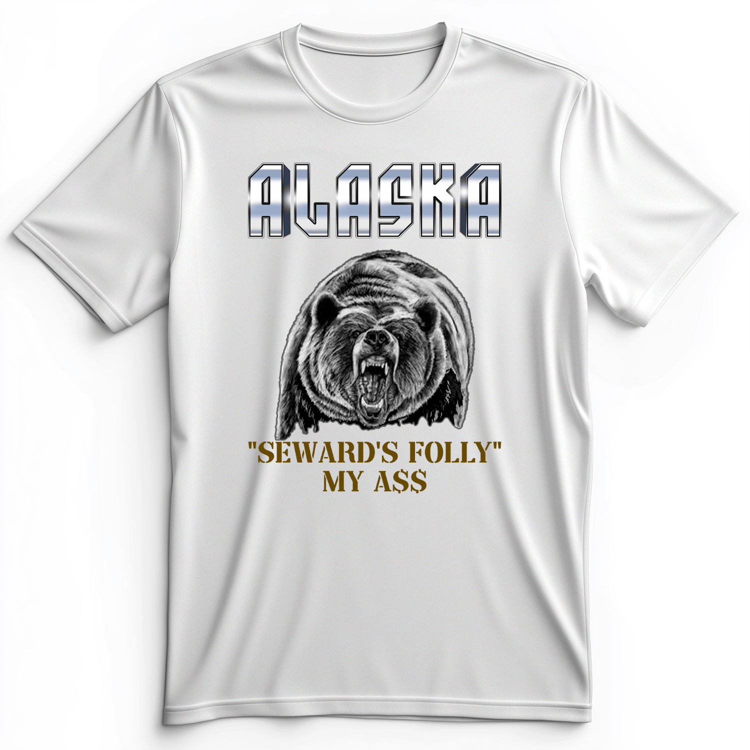 Seward's Folly Premium Tee White / S