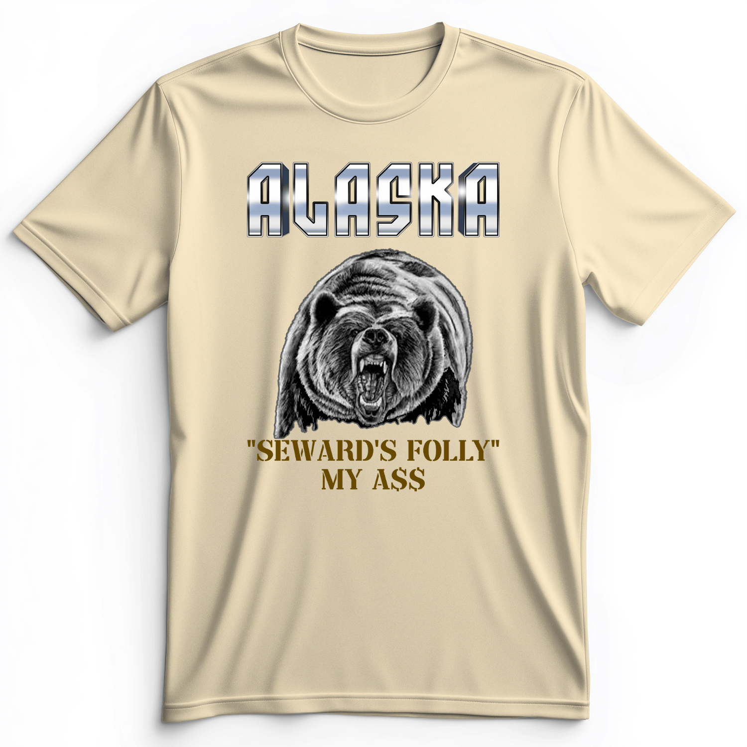 Seward's Folly Premium Tee Natural / S