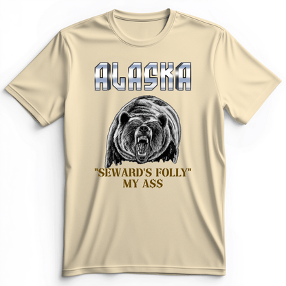 Seward's Folly Premium Tee Natural / S
