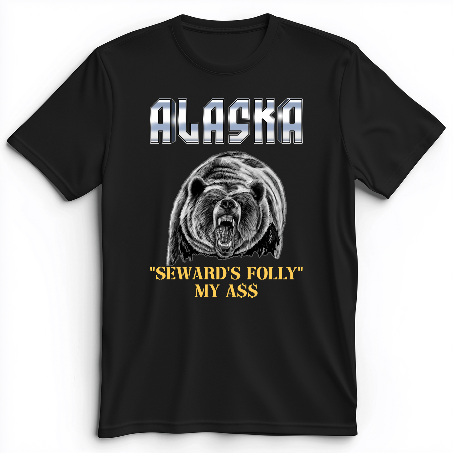 Seward's Folly Premium Tee Black / S