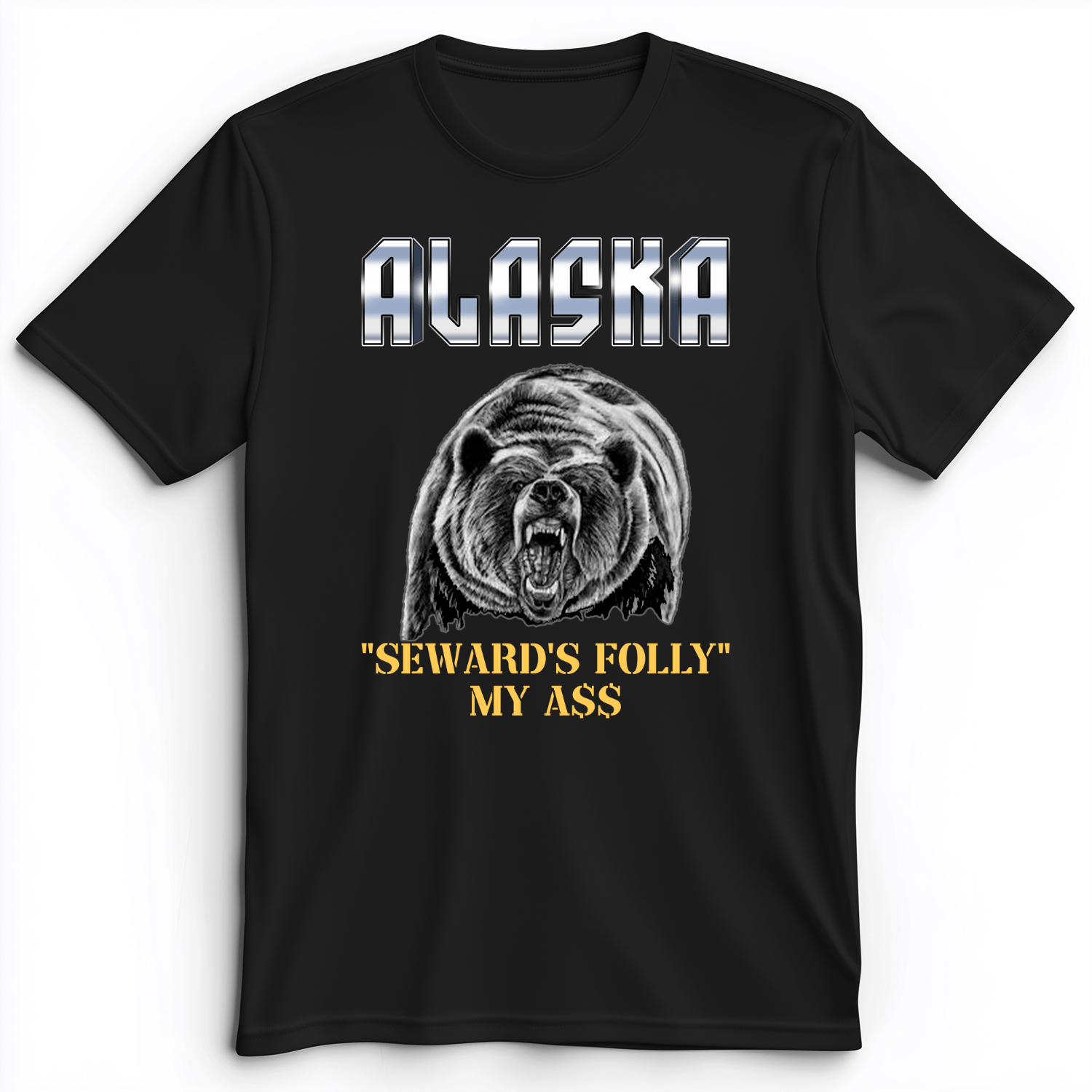 Seward's Folly Premium Tee Black / S
