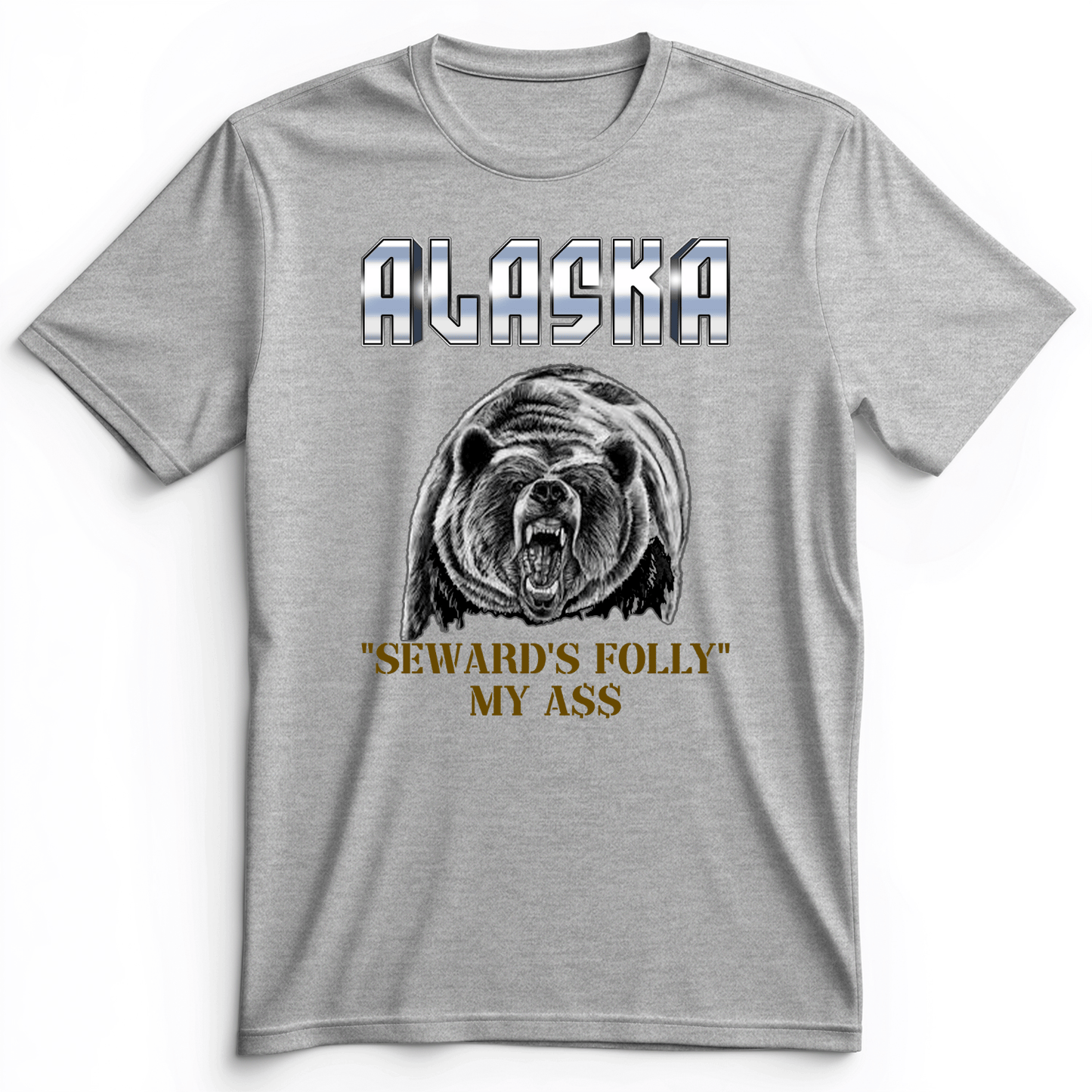 Seward's Folly Premium Tee Athletic Heather / S