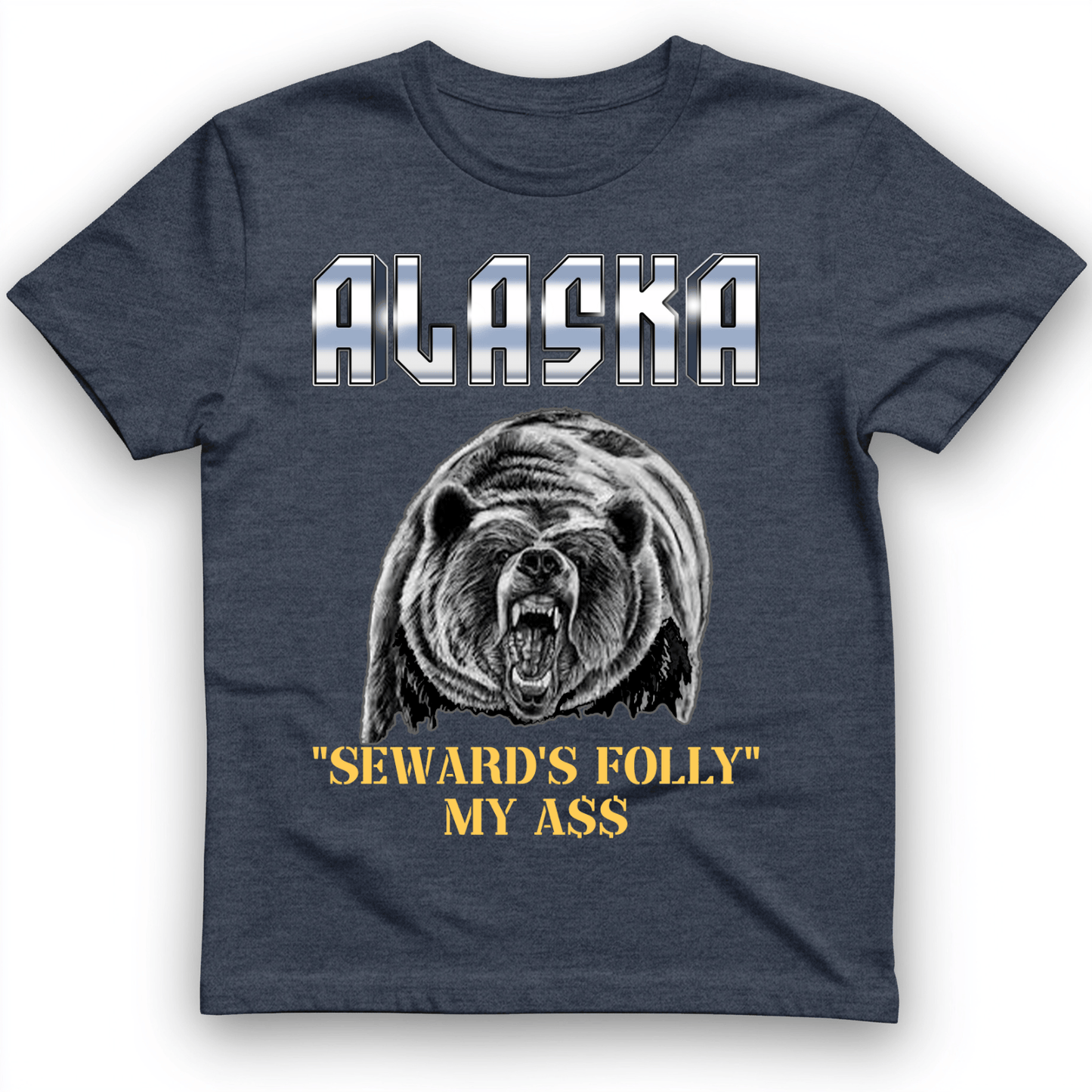 Seward's Folly T-Shirt Heather Navy / S