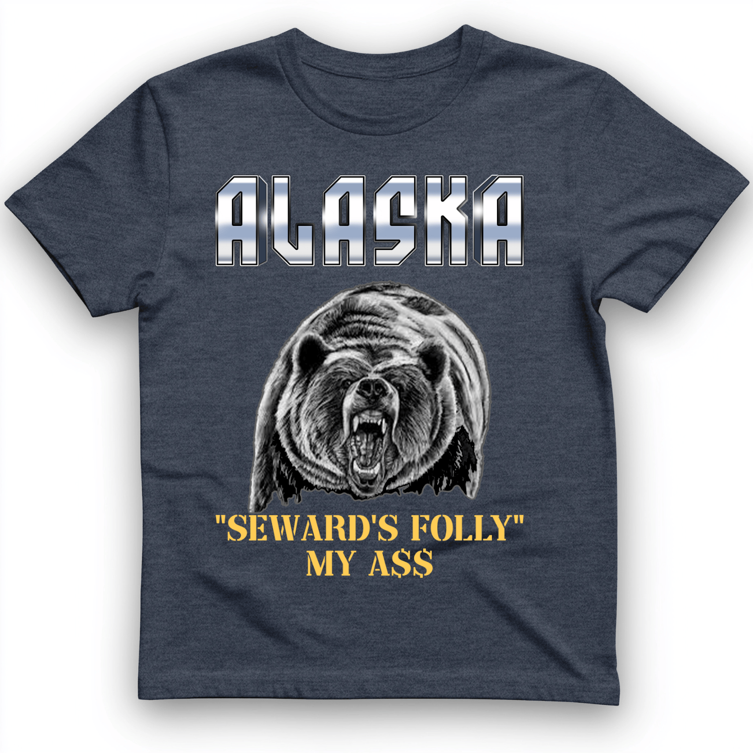 Seward's Folly T-Shirt Heather Navy / S