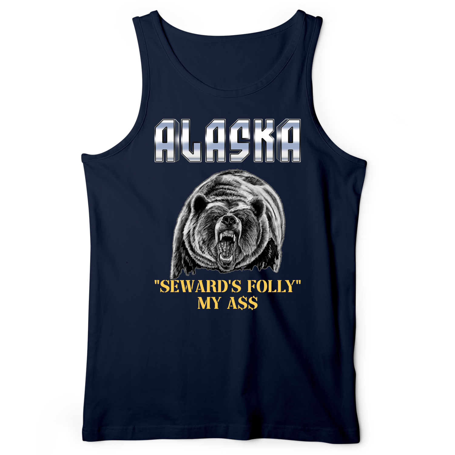 Seward's Folly Tank Navy / XS