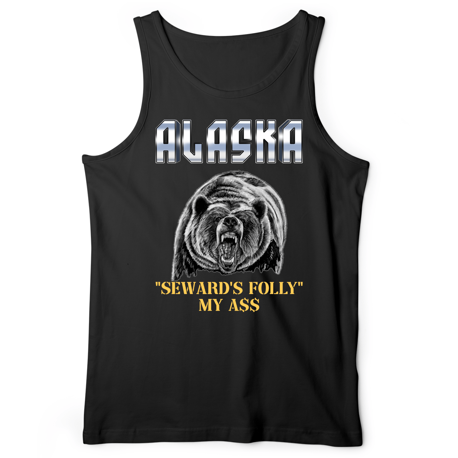 Seward's Folly Tank Black / XS