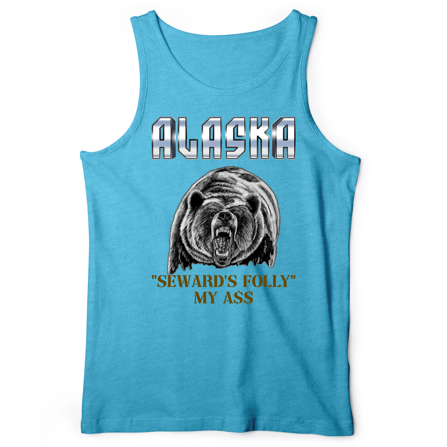 Seward's Folly Tank Aqua TriBlend / XS