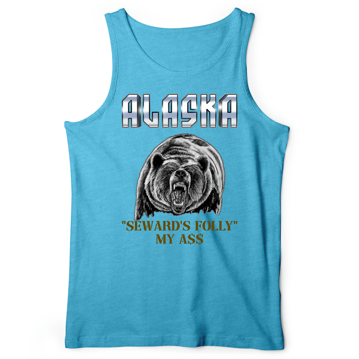 Seward's Folly Tank Aqua TriBlend / XS