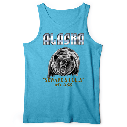 Seward's Folly Tank Aqua TriBlend / XS