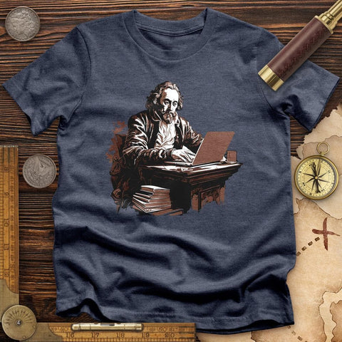 Shakespeare Laptop High Quality Tee