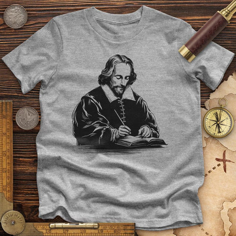 Shakespeare's Quill High Quality Tee Athletic Heather / S