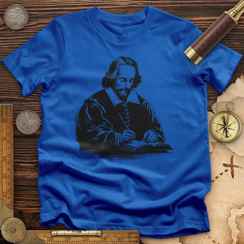 Shakespeare's Quill T-Shirt Royal / S