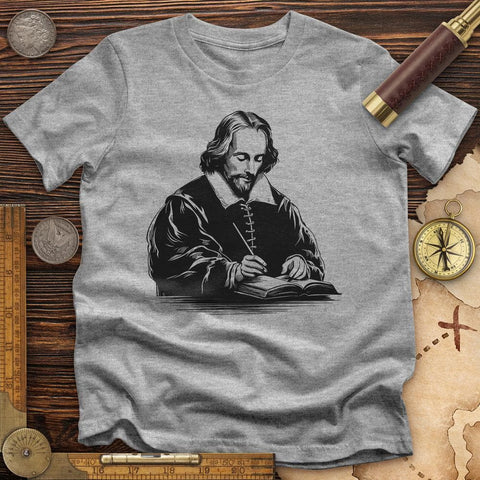 Shakespeare's Quill T-Shirt Sport Grey / S