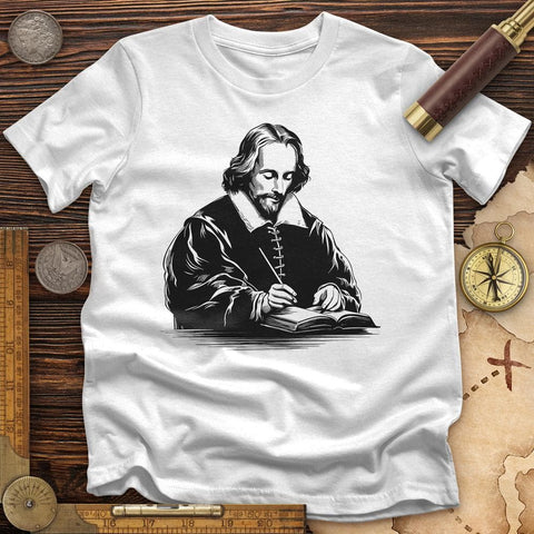 Shakespeare's Quill T-Shirt White / S