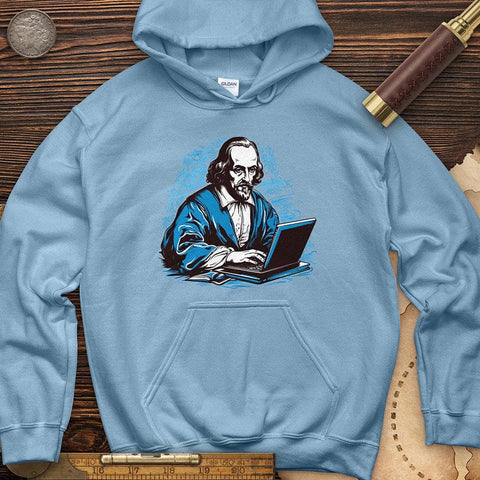 Shakespeare Typing Hoodie