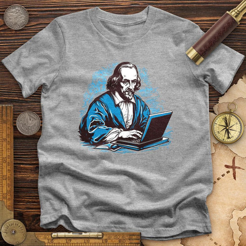 Shakespeare Typing T-Shirt