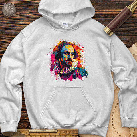 Shakespeare Vibrant Hoodie White / S